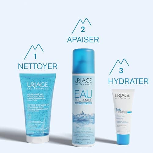 Uriage Refreshing Cleansing Jelly - Edelweiss Bio, Glycerine - Face, Eyes - Cleanses, Refreshes - Moisturizes, Soothes - Physiological pH - 94% Natural Ingredients - 150 ml - Image 7