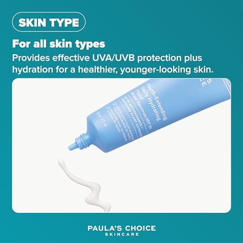 Paula's Choice RESIST Anti Age Crème de Jour SPF 50 - Crème Solaire Hydratante pour Visage - Eliminé les Points Noirs, Anti Rides avec Vitamine E - Peaux Mixtes à Grasses - 60 ml - Image 5