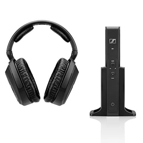 Sennheiser RS 175 – Casque PC Sans Fil RF pour Système TV avec Renforcement des Basses et Mode Son Surround, Compact et Ergonomique, Casques Sans Fil pour TV, Noir - Image 4