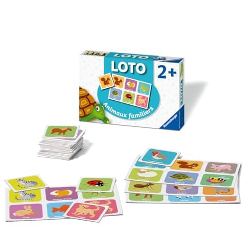 Ravensburger - Educational Game - Lotto - Pets - A First Educational Game Mixing Observation, Association and Memorization - From 2 Years - 24145 - Image 5