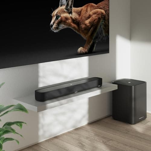 Sennheiser AMBEO Soundbar Mini - Immersive 3D Audio for TV, Movies and Music - Compact device with powerful adaptive features, multiple connectivity and intuitive use - Image 6