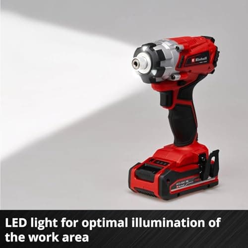 Einhell TE-CI 18/1 Li Cordless Impact Driver - Solo Power X-Change (18 V, Torque 140 Nm, Speed: 0-2300 rpm, 6-point chuck) Delivered without battery or charger - Image 7