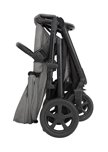 Graco Near2Me Dlx Trio, Pushchair, Baby Car Seat and Carrycot, Suitable from Age of Birth Up to Approximately 4 Years (Max 22 kg), Height Adjustable Slide2Me Seat, Grey, Ash - Image 7
