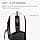 kwmobile Non-Slip Tape Compatible with Logitech G502 Non-Slip Tape - PU Leather Band for Gaming Mouse - White - Image 5