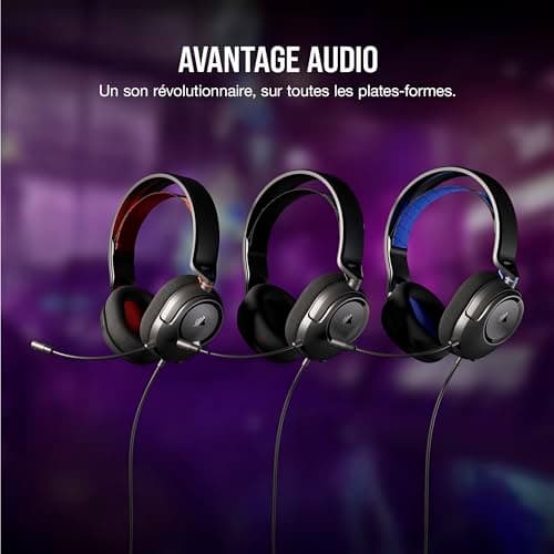 Corsair HS35 v2 Multi-Platform Wired Gaming Headset - Flexible and Omnidirectional Microphone - Universal Connectivity 3.5mm Jack - PC, Mac, PS5, PS4, Xbox, Nintendo Switch, Mobil - Carbon - Image 4