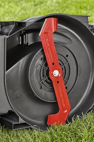 Tondeuse électrique PowerMax 1800/42 de Gardena : tondeuse à gazon jusqu'à 800 m², largeur de coupe 42 cm, capacité 45 l, hauteur de coupe 20 à 60 mm, guidon rabattable, poignée ergonomique (5042-20) - Image 8