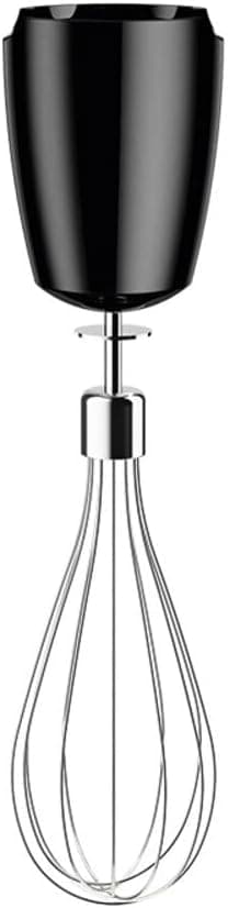 Braun Braun Household Whisk MQS 050 BK Stainless Steel with EasyClick Plus System, Accessory for Braun Household MultiQuick 7 & 9 Hand Blender, BPA Free, Black