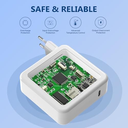 YBXYJQT USB-C Fast Charger 100W Compatible with MacBook Air Pro M1 M2 M3 M4, 13/14/15/16 Inch, 14/16 Inch Pro Max, Type-C Laptop Travel Adapter with 6ft Cable - Image 7