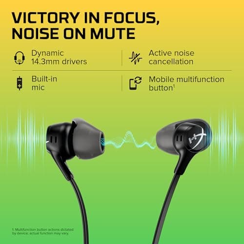 HyperX Cloud Earbuds II Gaming Headphones with Mic - Image 5