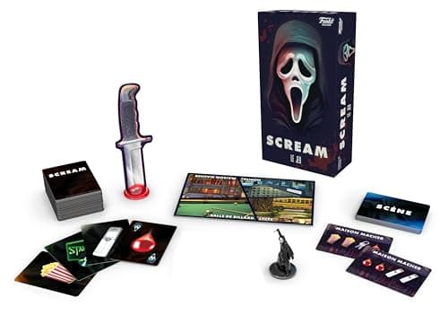 FUNKO Games - Scream Le Jeu - Cooperative Board Game - for Kids from 13 Years Old - Cooperate to Win Against Ghost Face® - Immersive App Experience - 20 Min - 3 to 8 Players - English - Image 3