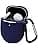 Compatible with Google Pixel Buds A/Pixel Buds 2 Case, Shockproof Protective Case with Carabiner, Anti-Fingerprint, Anti-Abrasion (Blue) - Image 3