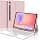 SENGBIRCH Keyboard Case for Samsung Galaxy Tab S10 Lite 10.9 Inches 2025 – AZERTY French Touchpad Detachable Wireless Bluetooth Keyboard Case for Galaxy Tab S10 Lite AI Tablet 10.9 Inches, Pink - Image 2