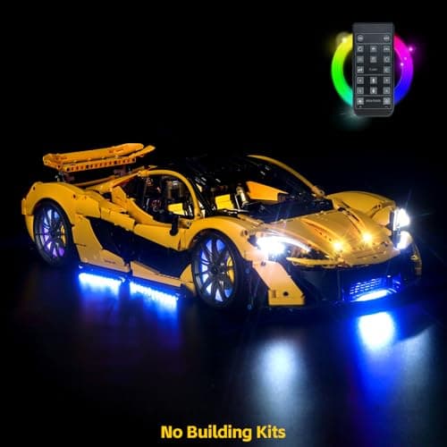 BrickBling LED Light Kit Compatible with Lego Technic McLaren P1 Creative Toy - Image 7