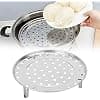 Cooking Tray, 9.5 Inch Stainless Steel Round Holder Shelf Pressure Cooker Canner Rack Removable Legs Chinese Steaming Rack for Instant Pot (stainless steel) - Image 7