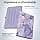 FINTIE Case for Samsung Galaxy Tab A9 Plus (Tab A9+) 11 Inch 2023 (SM-X210/X216/X218), Folio and Multi-Position Case with Document Pocket, Marble Lilac - Image 6