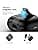 SURITCH Case Compatible with Samsung Galaxy Buds 3 Pro/Buds 3 (2024), Magnetic Lock Anti-Shock Protective Cover for Headphones with Cleaning Kit and Hanging Lanyard (Black) - Image 5