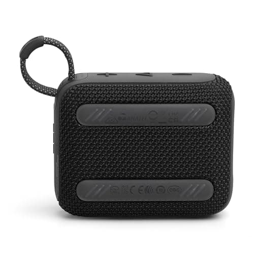 JBL GO4 Haut-Parleur Bluetooth, Chargement USB C, IP67, étanche à la poussière, étanche, Compatible avec Les Applications, radiateur Passif, Portable, Noir - Image 5
