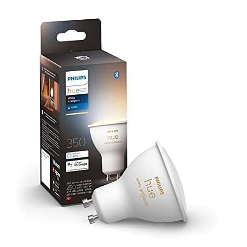 Philips Myliving Pongee Recessed Spotlight - Black - 4 Light Points - Includes Philips Hue White Ambiance GU10 & Dimmer - Image 4