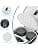 Case Cover for Sony WH-CH510 / JBL Tune 510BT / JBL Tune 500BT Wireless Bluetooth Headphones Transparent Hard Protective Case Cover - Image 5