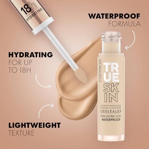 Catrice - True Skin High Coverage Concealer - 05 Warm Macadamia - Image 5