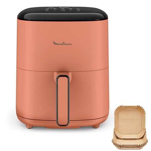 Moulinex Easy Fry POP TERRACOTTA 5L, air fryer, Up to 6 people, 10 Intuitive Programs, Digital Touch Screen, Time and Energy Saving, EZ245TF0 - Image 2