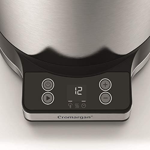 WMF KITCHENMINIS 0415260011 Rice Cooker, Capacity 1 L (250 g), Cooking Rice, Cereals, Vegetables (Steaming Basket Included), Elegant & Compact Stainless Steel Design, Timer & Keep Warm, 0415260011 - Image 7