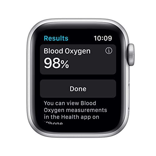 Apple Watch Series 6 (GPS + Cellular, 40MM) Silver Stainless Steel Case with White Sport Strap (Refurbished) - Image 3