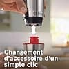 Bosch, Hand Blender, ErgoMaster Series 6, 1200 Watt Air-Cooled Motor, Dynamic Speed Control, QuattroBlade Pro Knife, Accessories Included, MSM6M810 - Image 7