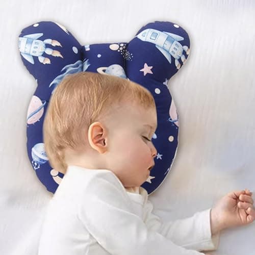 Coussin d'allaitement et positionneur | Oreillers en Forme de U pour, Coussin pour Tout-Petit, Motif Dessin animé, Soutien Optimal pour Mamans et bébés - Image 4