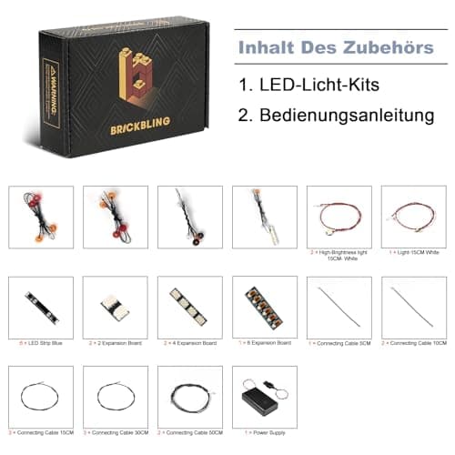 LED Lighting Kit Decorative Lighting Compatible with Lego Volvo FMX 42175 Technic Truck and EC230 Electric Excavator (Not Included) - Image 7