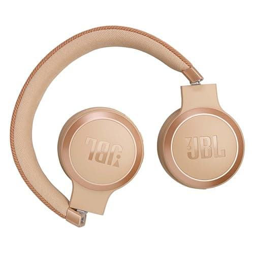 JBL Live 670NC On-Ear Headphones, Bluetooth 5.3, Multi-Source Connection, Adaptive Noise Reduction and Smart Ambient, Up to 65 Hours of Battery Life, Beige - Image 7