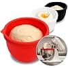 Silicone Mixing Bowl Liner, Silicone Insert for 5L Stand Mixer for Tilt Head, Reduce Noise Vibration for KitchenAid (A, White) - Image 8