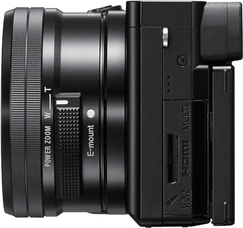 Sony Alpha 6100, APS-C Hybrid Digital Camera Kit with E-Zoom Lens 16-50mm f/3.5-5.6 PZ OSS (AF in 0.02s, Human and Animal Eye Tracking, 4K Video, Selfie Vlogging Screen) - Image 5