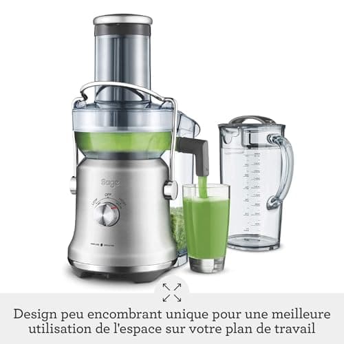 Sage - The Nutri Juicer Cold Plus - Juicer - Juicer - Juicer - Smoothies - Brushed Stainless Steel - Image 5