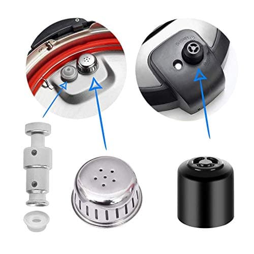 Steam Release Handle Floating Valve Replacement Parts with 3 Silicone Caps for Instant Pot Ultra 3 5 6 8 QT - Image 3