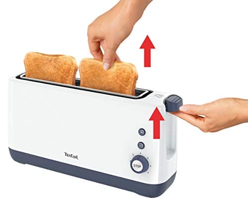 Tefal Toaster Minim TL302110 Compact Toaster with One Slot White - Image 7