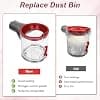 Transparent Dust Tray with Pre-Filter and Post Filter for Dyson V7 V8 Vacuum Cleaner, Tank Spare Parts 967699-01 Accessories with Cleaning Brush, for Dyson SV11/SV10 - Image 5