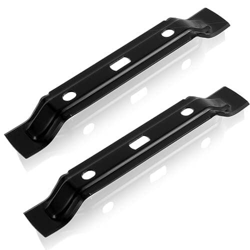 2pcs 20cm Robot Mower Blades Compatible with Stihl Robot Mower iMOW RMI 422 422P 422PC RMI422 P C Robot Mower Blades Stainless Steel Replacement Blades (Black) - Image 2