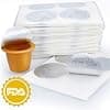 CAPMESSO Espresso Sheets and Refillable Capsules - Dosing Capsule Lids Compatible with Nespresso Original Line Machines (1000pcs Lids + 6 Pods ) - Image 5