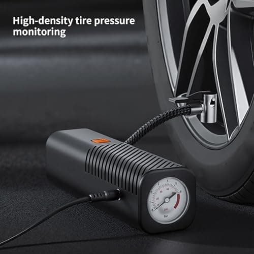 Gonfleur de Pneu Automobile | Compresseur pour Voitures,Pompe À Air De Pneu Haute Densité - Pour Velo Moto SUV Camping-Car Utilitaire Voyage Exterieur Trajet - Image 5