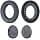 Replacement Ear Pads for Bose NC700 / Bose 700 Noise Cancelling Headphones by MMOBIEL - Memory Foam and Protein PU Cushion - Replacement Ear Pads - Dark Grey - Image 3