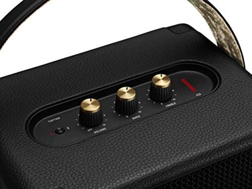 Marshall Tufton Haut-parleur de fête Bluetooth portable d'extérieur, résistant à l'eau IPX2 - Noir et laiton - Image 4