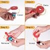 Coffee Pod Recycler, Coffee Pod Opener, Compatible with Original Nespresso Pods, Eco-Friendly, Reusable, Small, Lightweight, Zero Waste (Red) - Image 4