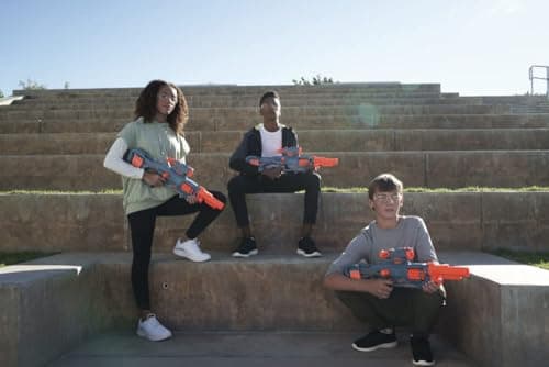 Hasbro Nerf Elite 2.0, Blaster Eaglepoint RD-8, Outdoor Games for Kids, 8 Darts Barrel, Removable Sight and Barrel, 16 Official Elite Darts Multicoloured - Image 6