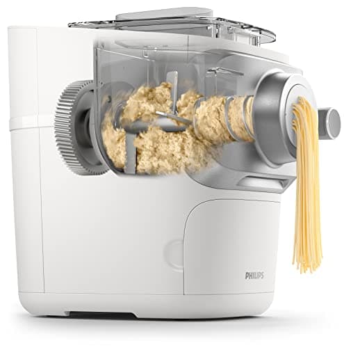 Philips Series 7000 Pasta Machine - ProExtrude Technology, Fully Automatic, Perfect Mixing Technology, 6 Shaping Discs, White (HR2660/00) - Image 5
