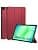 EasyAcc Case for Samsung Galaxy Tab A11+ Plus 2025 / A9+ 11 Inch 2023, Ultra Slim PU Leather Protective Case with Auto Wake/Sleep Function - Burgundy - Image 2