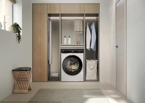 HAIER - Porthole Washing Machine - Washing Machine 13 kg/1400 rpm - Energy Class A - 15 Programs - Steam & Refresh Function, Quiet - White - 85 x 60 x 62 cm - Model HW130-BP14357UFR - Image 7