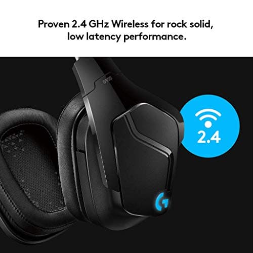 Logitech G 935, Wireless Gaming Headset with 7.1 Surround Sound, Pro-G 50mm Drivers, LIGHTSYNC RGB (Refurbished) - Image 4