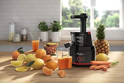 Moulinex ZU1508 Juiceo Cold Juice Extractor, Easy Clean, Dishwasher Safe, 150 W, 0.8 L, Plastic, Black - Image 7