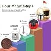 Reusable Stainless Steel Coffee Capsule for Nespresso - Refillable Filter with Spoon and Brush (2 Capsules) - Image 7